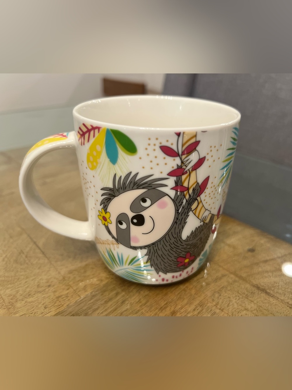 burton And Burton Whimsical Sloth Mug